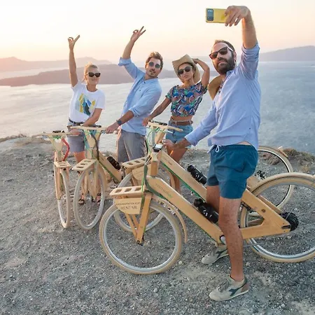 Lägenhetshotell Exi Sea Side Perissa (Santorini)
